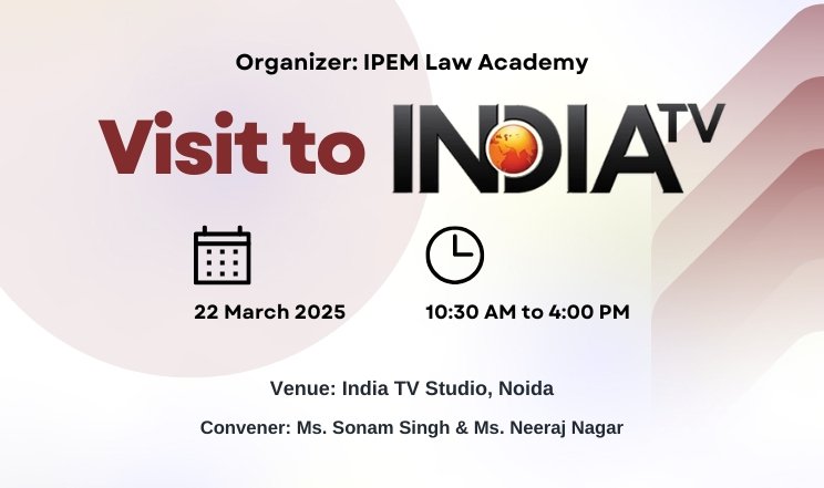 Visit to India TV Noida